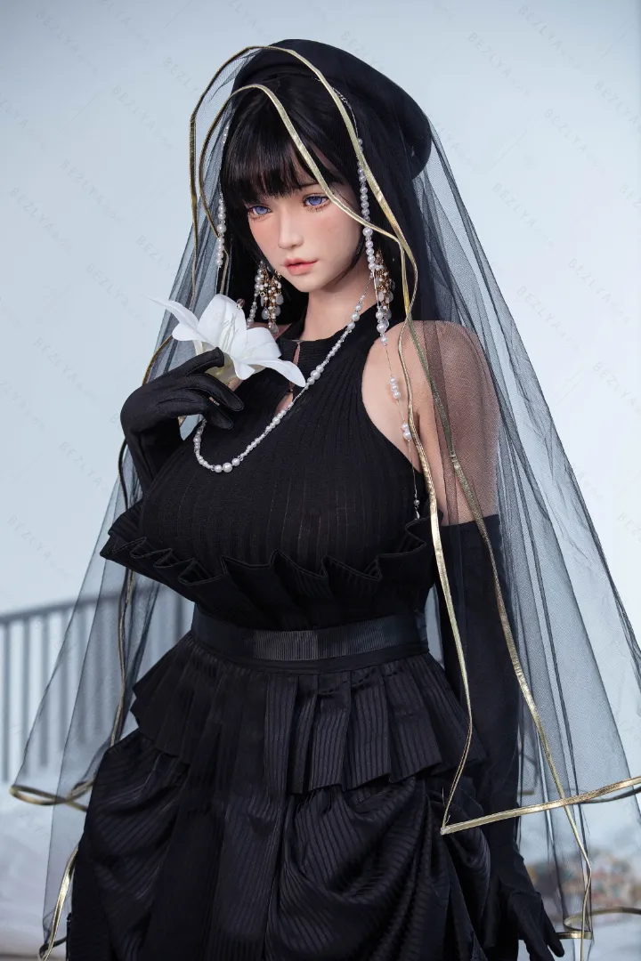 160cm (5ft3) F-Cup Lightweight Silicone Sex Doll, Movable Jaw Head Mandragora
